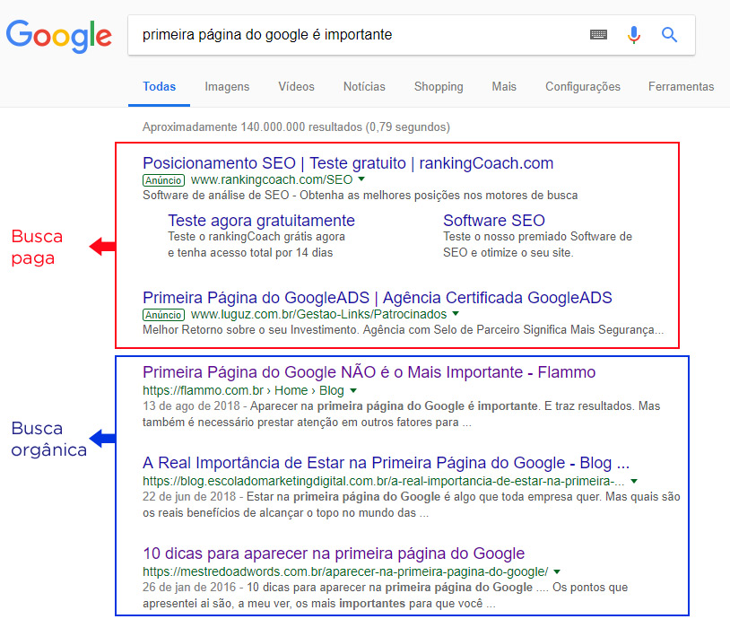 Quais Técnicas de Seo o Google Cobra para Aparecer na Primeira Página -  Busca Orgânica